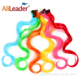 Rainbow Curly Hair Pieces kopča za ekstenzija za kosu